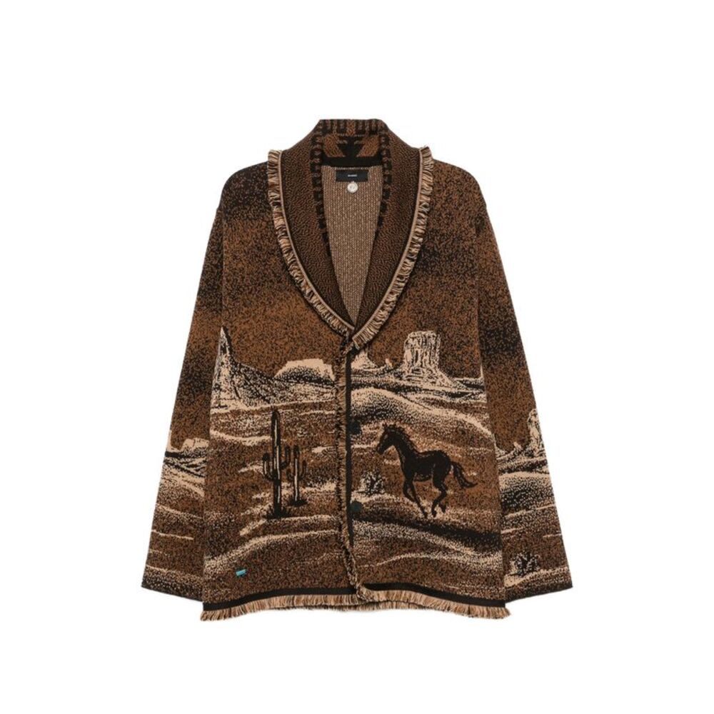 Alanui Brown Jackets - Bomber Jackets Men